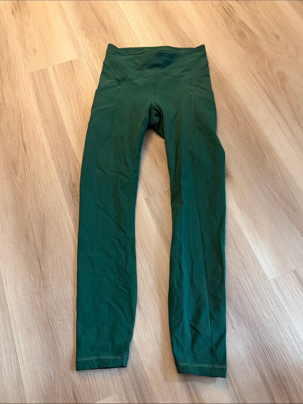 lululemon athletica Dark Green High-Rise Leggings